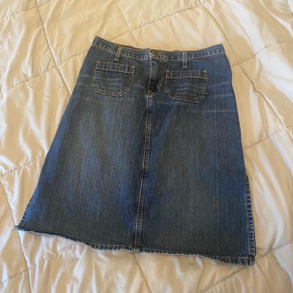 Denim skirt